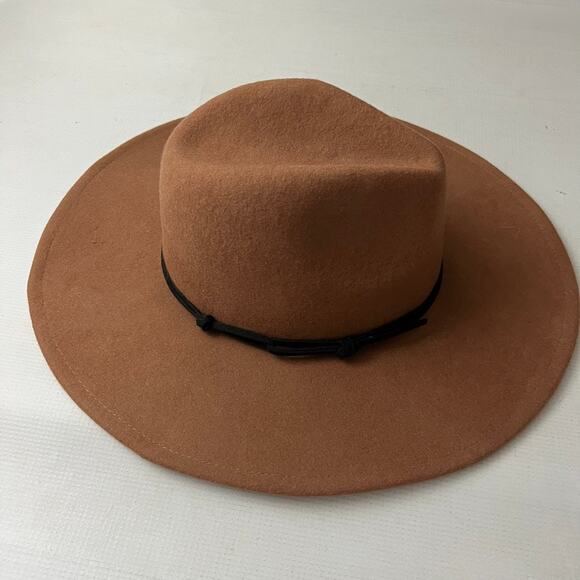 Universal Thread Wool Brown Western Hat NEW - Picture 6 of 12